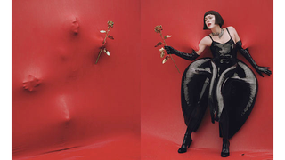 Marion Cotillard, A Life-Sized Toy Soldier, And A Lot of Red Latex Star In The Dreamy New <i>W</i>